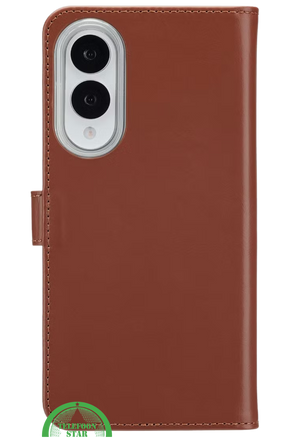Bookcase Bruin voor Samsung S25 Edge