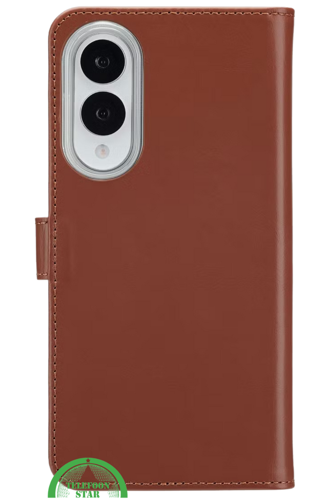 Bookcase Bruin voor Samsung S25 Edge