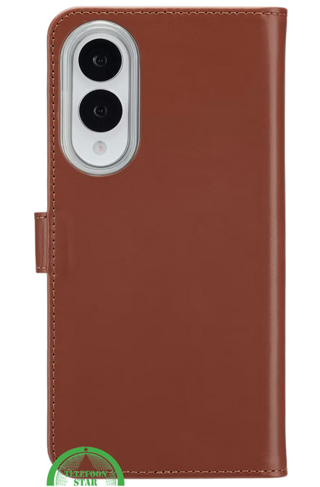 Bookcase Bruin voor Samsung S25 Edge