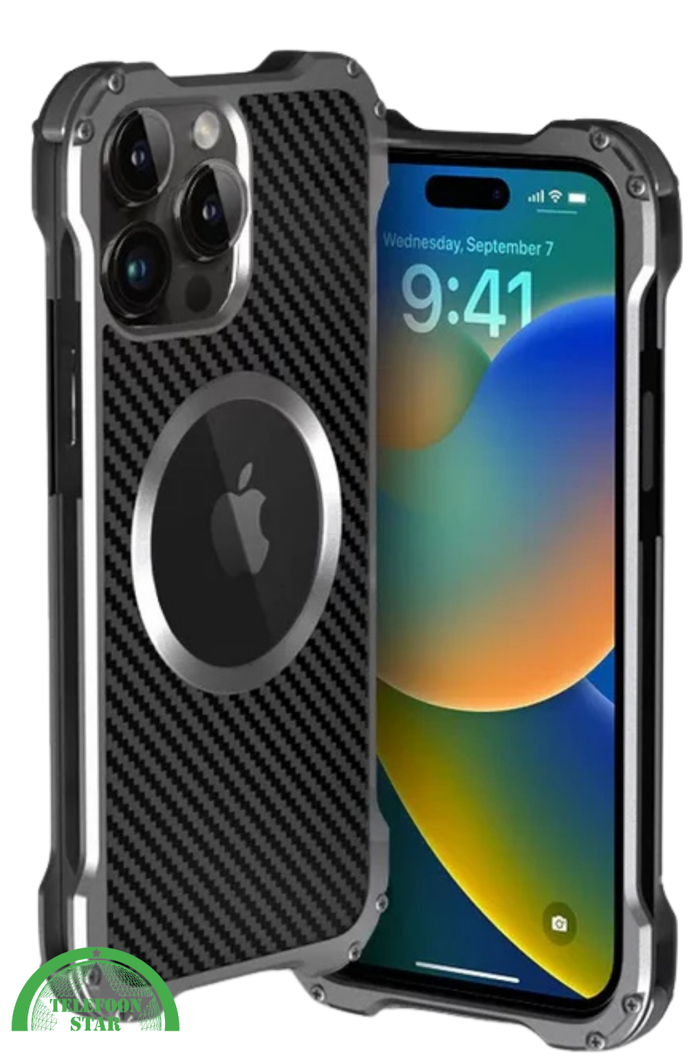 Stoere Rugged ProtectCase voor iPhone 14 Pro Max – extra sterk & klaar voor elke klus