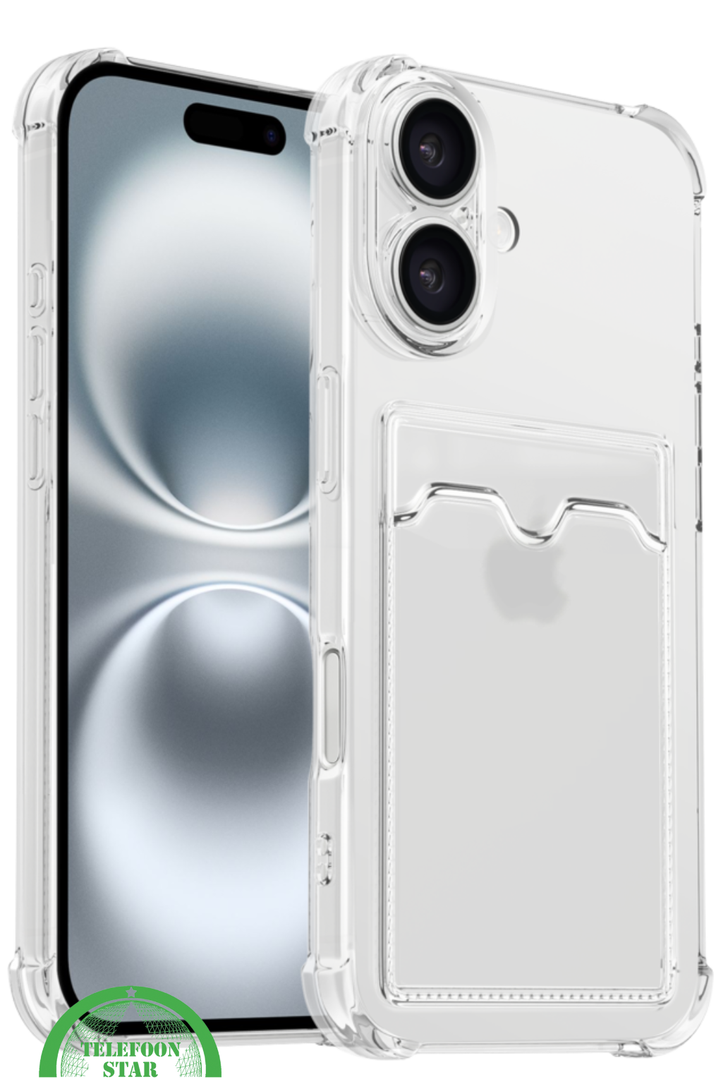 Transparant Hoesje &ndash; Geschikt voor iPhone 17 - Silicone, Geschikt voor MagSafe &ndash; Slank, Sterk en Shock proof - Telefoonstar