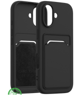 Hoesje voor iPhone 16 Backcover met Pasjesvak - Bescherming &amp; Gemak