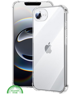 Silicone Hoesje voor iPhone 16E Anti-Shock TPU, Slank, Schokbestendig &amp; Helder Design