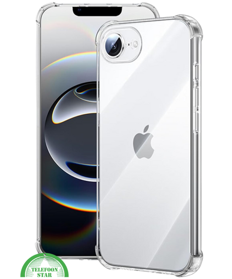 Silicone Hoesje voor iPhone 17E Anti-Shock TPU, Slank, Schokbestendig &amp; Helder Design