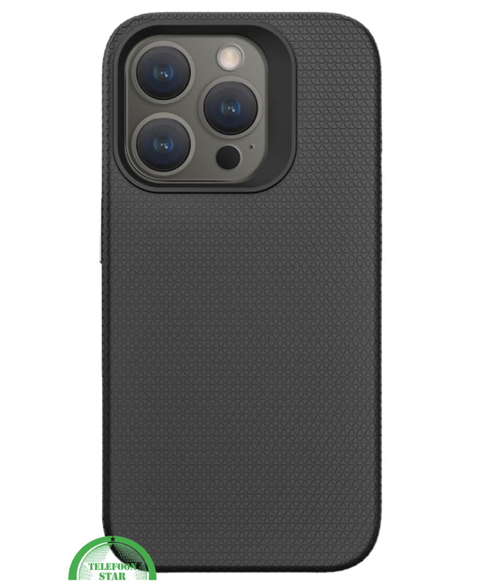 Hoesje voor iPhone 13 Pro Max Silicone Zwart Anti-Slip, Sterk, Gripvast & Slank Design