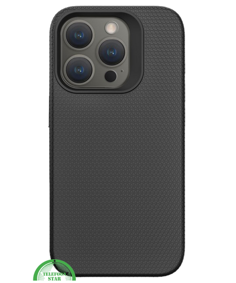 Hoesje voor iPhone 13 Pro Max Silicone Zwart Anti-Slip, Sterk, Gripvast & Slank Design