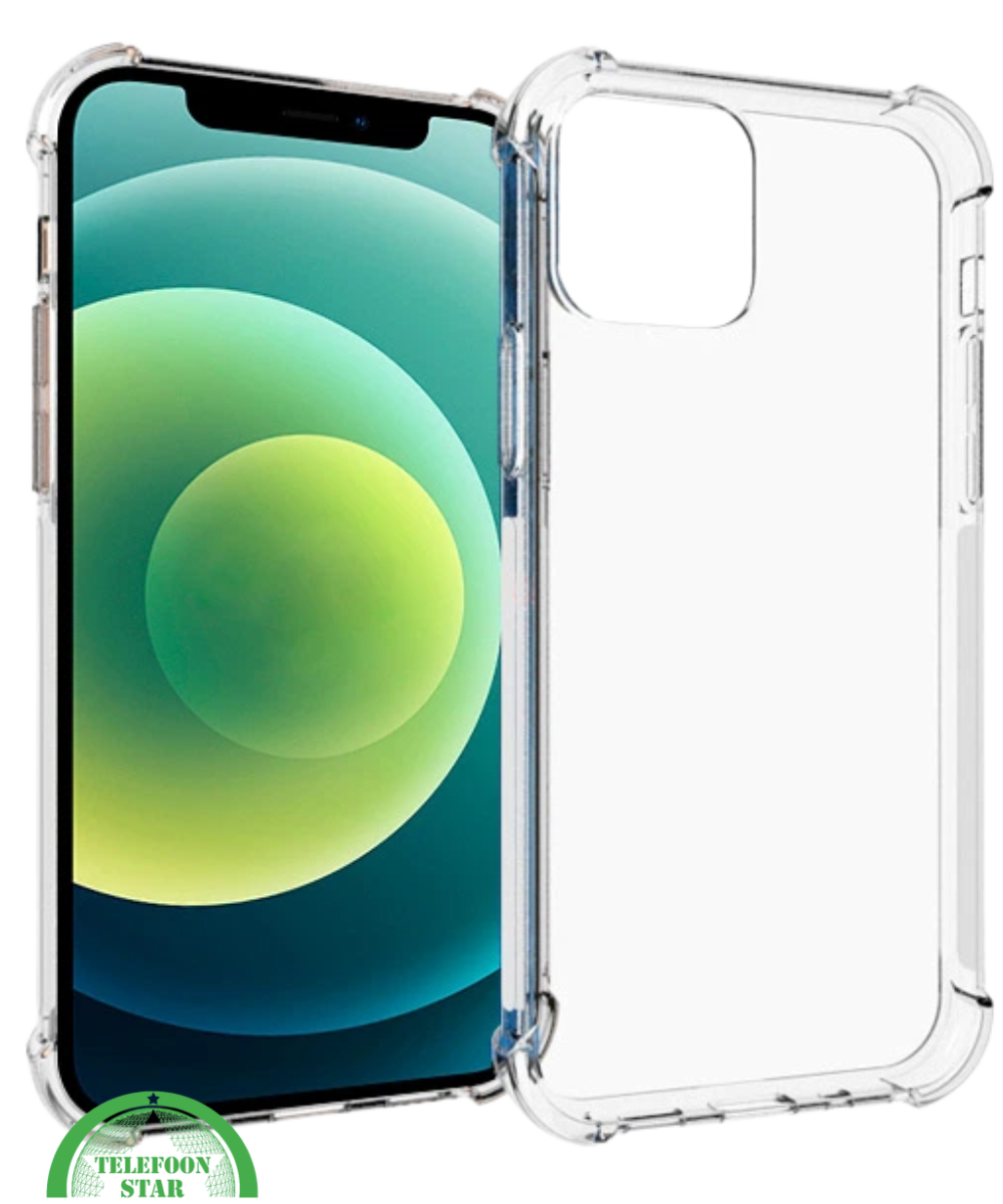 Hoesje voor iPhone 11 Transparant Shockproof, Slank, Sterk &amp; Comfortabel