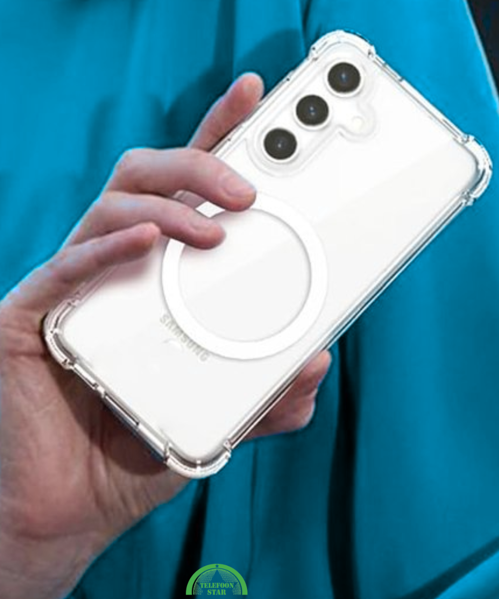 Hoesje voor Samsung S24 Plus transparant TPU, Stevig, Helder, Slank, Sterk & MagSafe-Compatibel