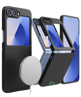 Hoesje voor Samsung Z Flip 7 FE Zwart Slank, stevig en opvouwbaar