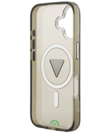 Hoesje iPhone 17 Transparant Grijs MagRing SmokeShield Case