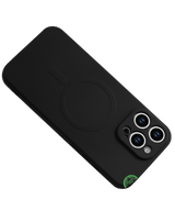 Hoesje voor iPhone 16 Plus Case Zwart Magnetische Back Cover Bescherming