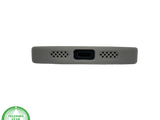 iPhone 16 hoesje grijs transparant met MagSafe ring en valbescherming
