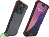 iPhone 16 Pro Rood Hoesje Met Transparante Achterkant Stevige Randbescherming