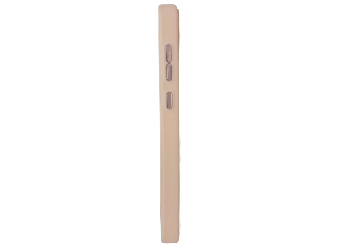 Hoesje voor Samsung Galaxy A37 Transparant met Beige Randen