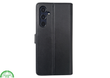 Samsung Galaxy S26 plus Lichtzwart Boek Case Leer Stijlvolle