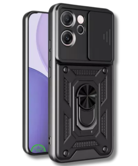 Hoesje voor Oppo Reno 14F met Camera-Slider Kickstand