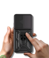 Hoesje voor Oppo Reno 14F met Camera-Slider Kickstand