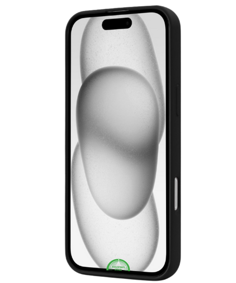 Hoesje voor iPhone 11 Zwart MagSafe, Silicone, Slank, Beschermend