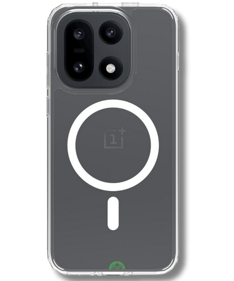 Hoesje voor OnePlus 15 Transparant MagSafe Slank strak zakelijk en modern