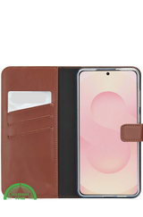 Bookcase Bruin voor Samsung S25 Edge