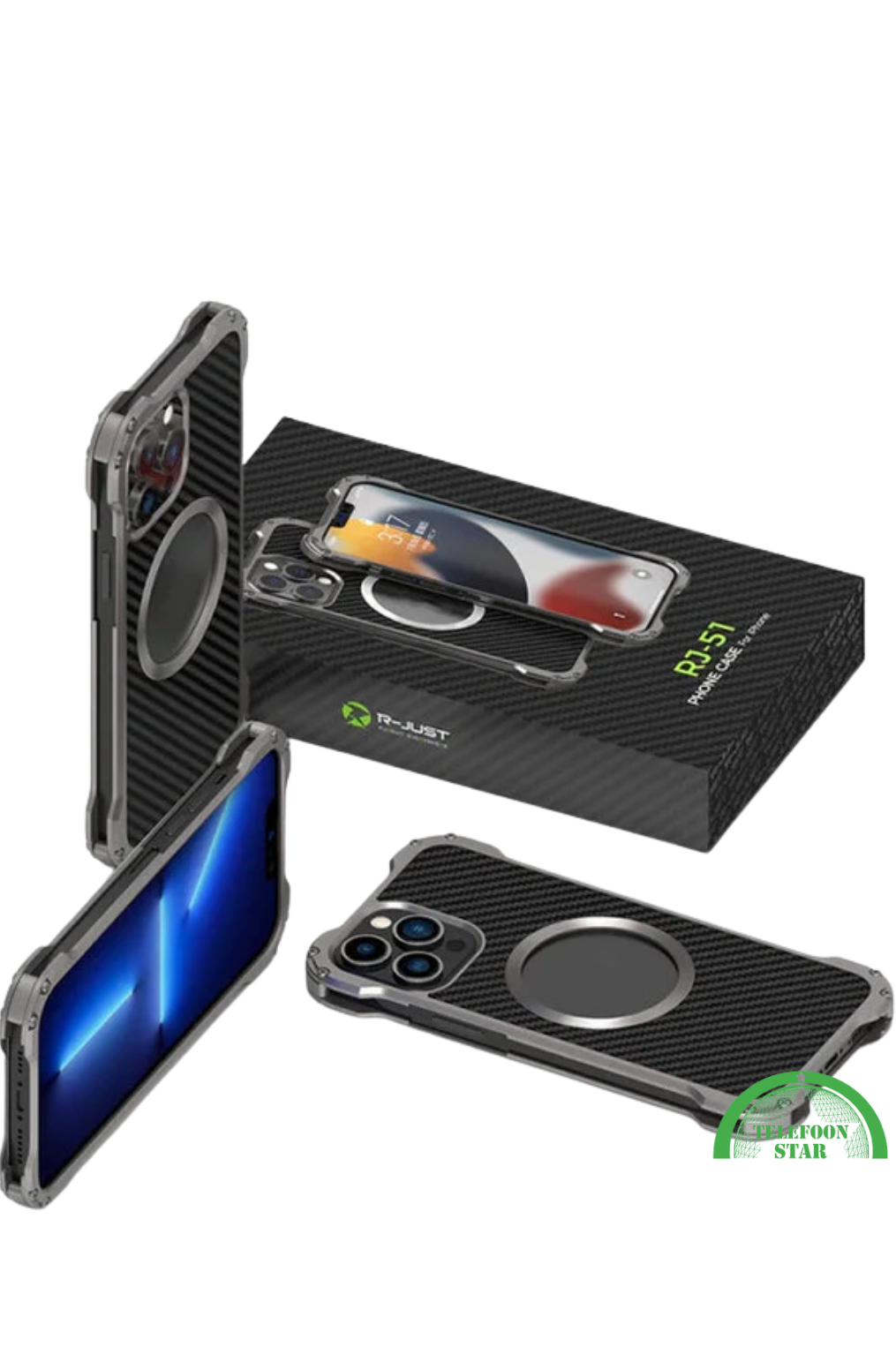 Stoere Rugged ProtectCase voor iPhone 14 Pro Max &ndash; extra sterk &amp; klaar voor elke klus