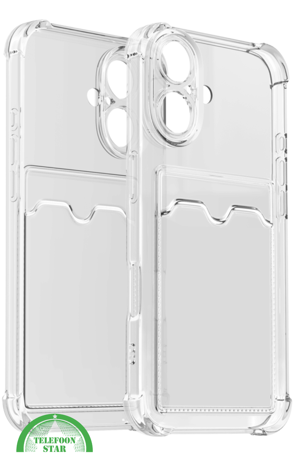 Transparant Hoesje &ndash; Geschikt voor iPhone 17 - Silicone, Geschikt voor MagSafe &ndash; Slank, Sterk en Shock proof - Telefoonstar