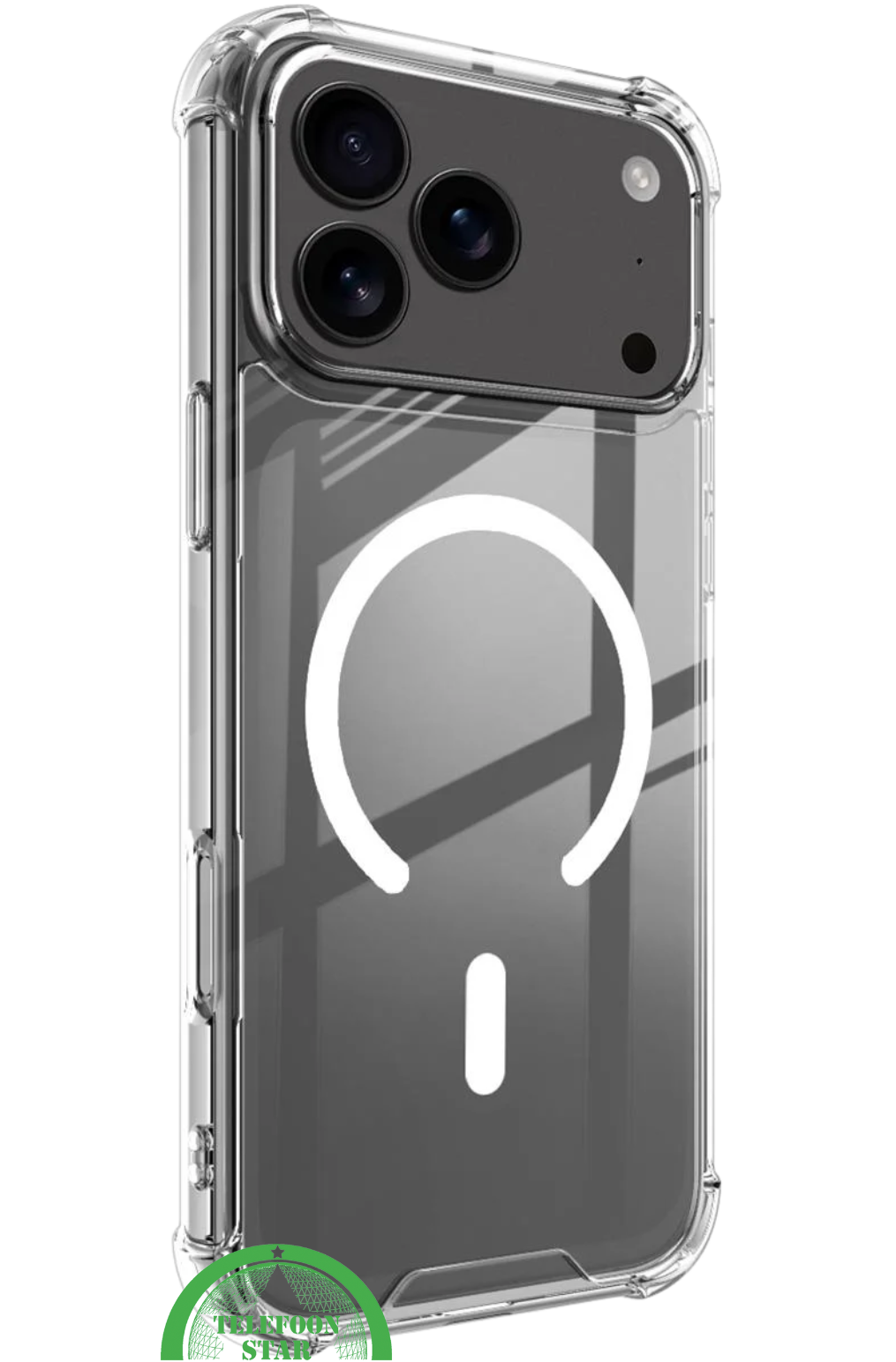 Clear case hoesje voor iPhone 17 Pro met MagSafe &ndash; ultra‑dun &amp; stevig, silicone, Slank en flexibel ontwerp | Telefoonstar
