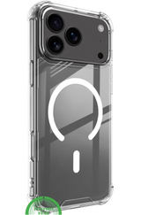Clear case hoesje voor iPhone 17 Pro met MagSafe &ndash; ultra‑dun &amp; stevig, silicone, Slank en flexibel ontwerp | Telefoonstar