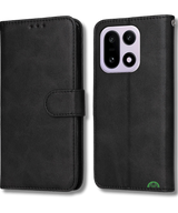 Bookcase Hoesje OnePlus 15 Zwart Magnetische klepsluiting