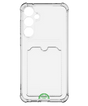 Hoesje voor Samsung S24 Plus Transparant met Kaarthouder, Praktisch, Slank & Schokbestendig
