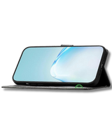 Bookcase Hoesje OnePlus 15 Zwart Magnetische klepsluiting