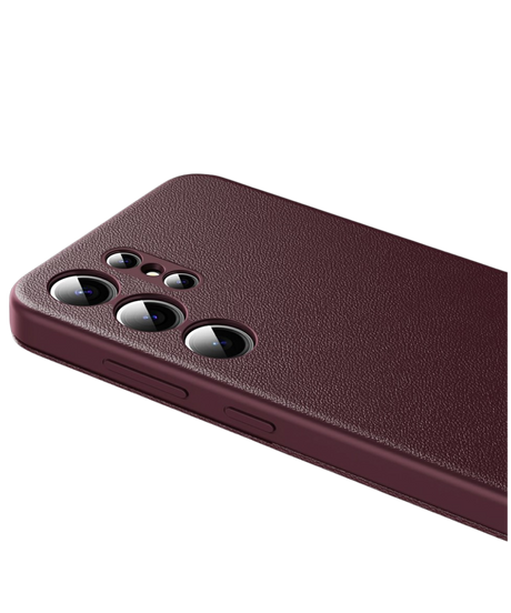 Samsung Galaxy S26 Ultra Hoesje Rood Smart View Bookcase met Pasjeshouder