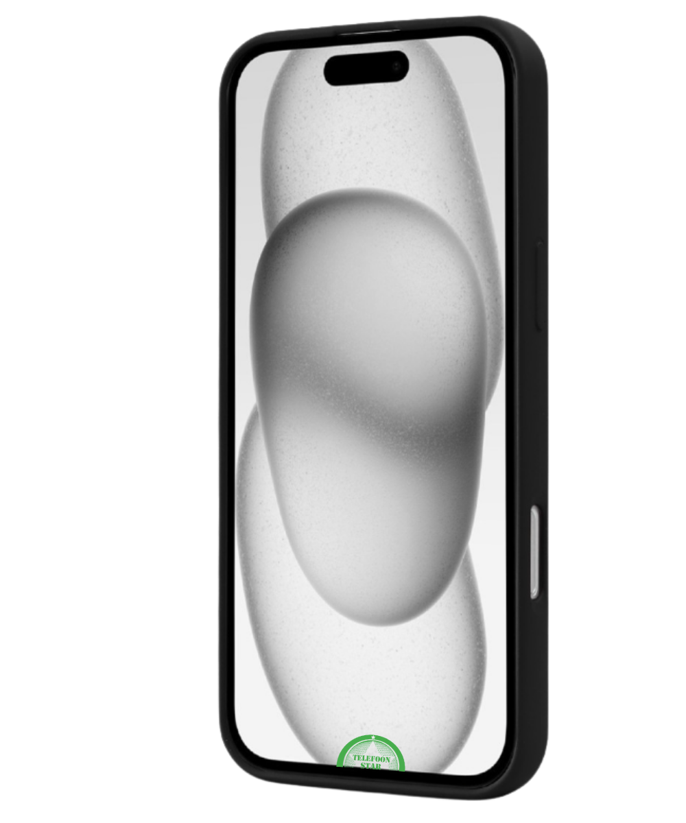 Hoesje voor iPhone 15 Plus Zwart MagSafe Silicone