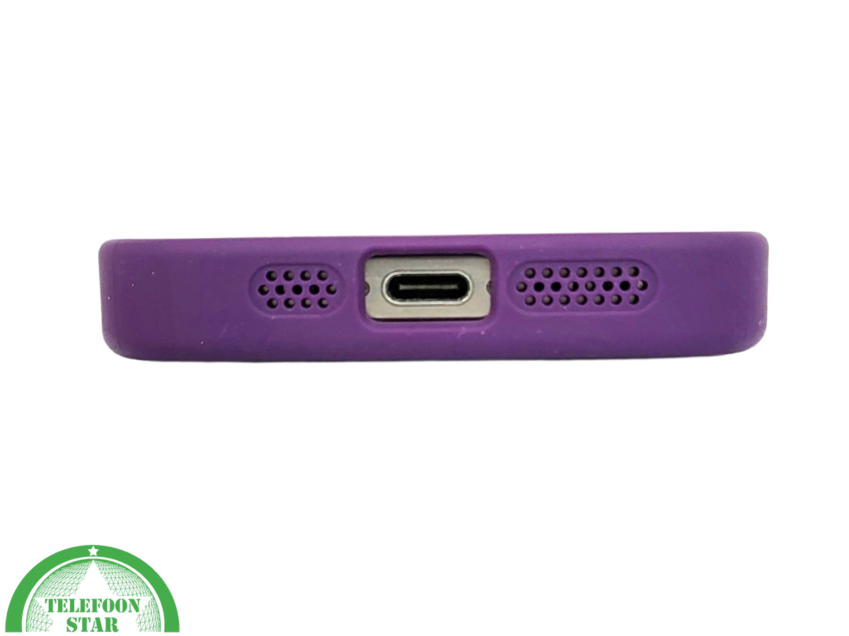 Paars iPhone 15 Pro Hoesje met Ringhouder &ndash; MagSafe &amp; Kickstand | Telefoonstar.nl