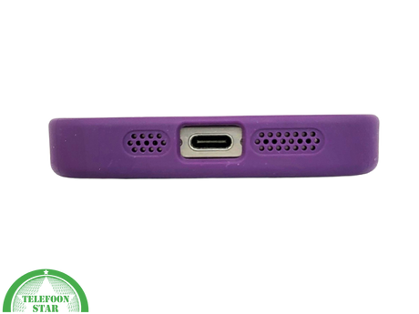 Paars iPhone 15 Pro Hoesje met Ringhouder &ndash; MagSafe &amp; Kickstand | Telefoonstar.nl