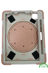 Shockproof Kinder Hoes voor iPad Air 4 10.9 (2020) &ndash; 360&deg; Draaibare Handgreep &amp; Standaard &ndash; Roze