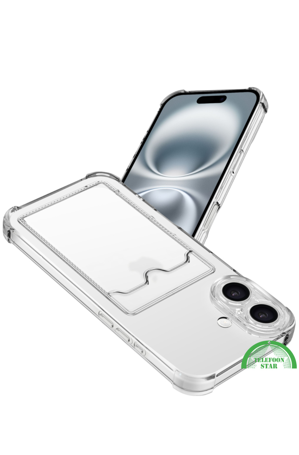Transparant Hoesje &ndash; Geschikt voor iPhone 17 - Silicone, Geschikt voor MagSafe &ndash; Slank, Sterk en Shock proof - Telefoonstar