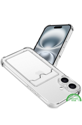 Transparant Hoesje &ndash; Geschikt voor iPhone 17 - Silicone, Geschikt voor MagSafe &ndash; Slank, Sterk en Shock proof - Telefoonstar