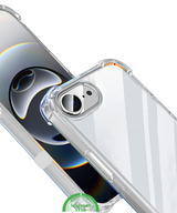 Silicone Hoesje voor iPhone 16E Anti-Shock TPU, Slank, Schokbestendig &amp; Helder Design