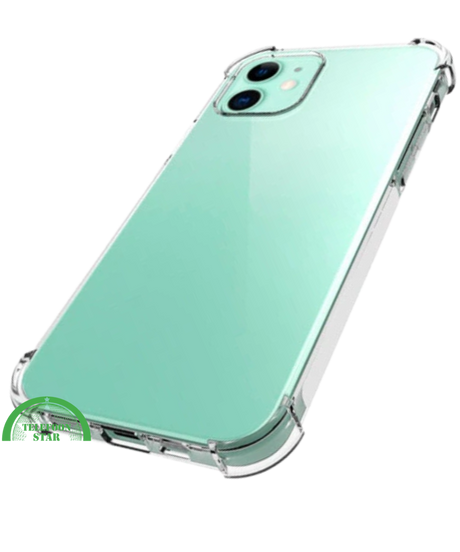 Hoesje voor iPhone 12 Transparant Shockproof, Slank, Sterk &amp; Comfortabel