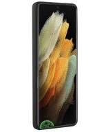 Zwart Hoesje voor Samsung S26 Ultra met Kaartvak Praktisch Slank & Shockproof