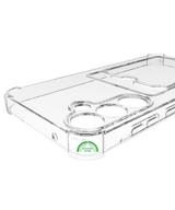 Hoesje voor Samsung S26 Plus Transparant met Kaarthouder, Praktisch, Slank & Schokbestendig