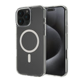 iPhone 16 hoesje mat zwart transparant schokbestendige cover