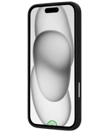 Hoesje voor iPhone 15 Pro Max Zwart MagSafe Silicone