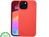 iPhone 15 Hoesje &ndash; Oranje Met Spikkeltextuur | Fel, Fris &amp; Functioneel