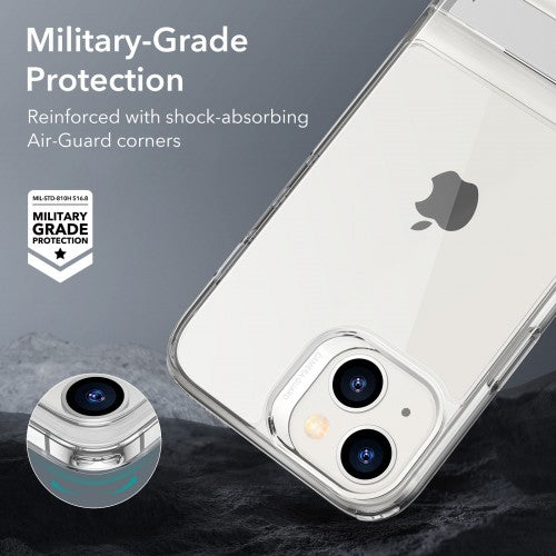 iPhone 14 hoesje met standaard doorzichtig