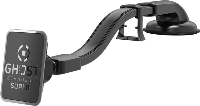 Magnetische Smartphonehouder met zuignap Zwart