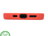 iPhone 15 Hoesje &ndash; Oranje Met Spikkeltextuur | Fel, Fris &amp; Functioneel