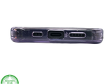 iPhone 16 Pro Paars Hoesje Transparante Achterkant Elegante Bescherming