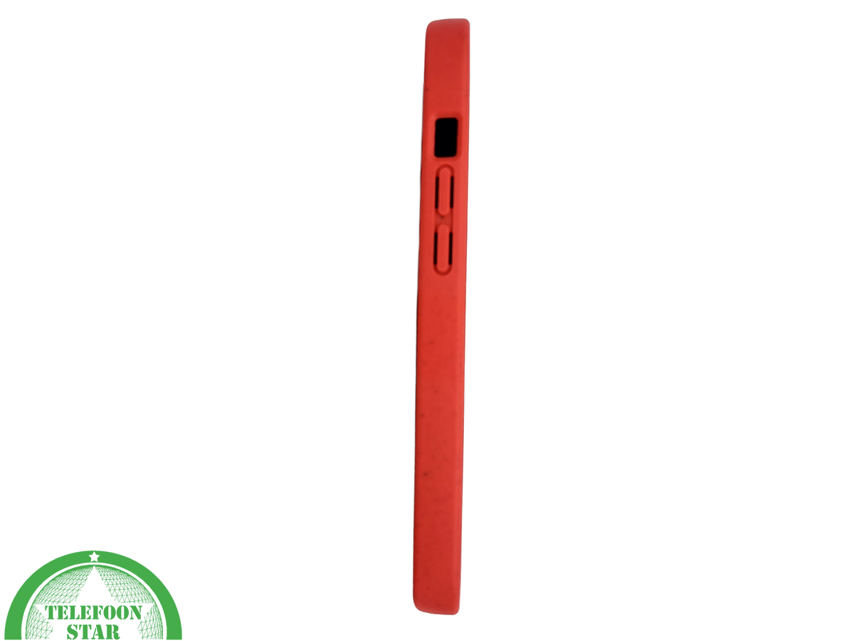 iPhone 15 Hoesje &ndash; Oranje Met Spikkeltextuur | Fel, Fris &amp; Functioneel